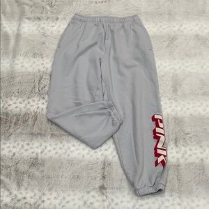 PINK Victoria's Secret Light Gray Sweatpants